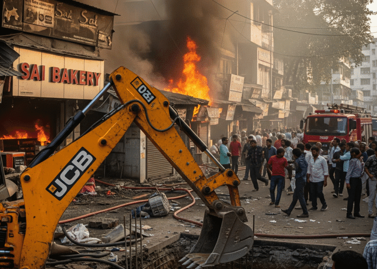 Mumbai Kurla West Fire News