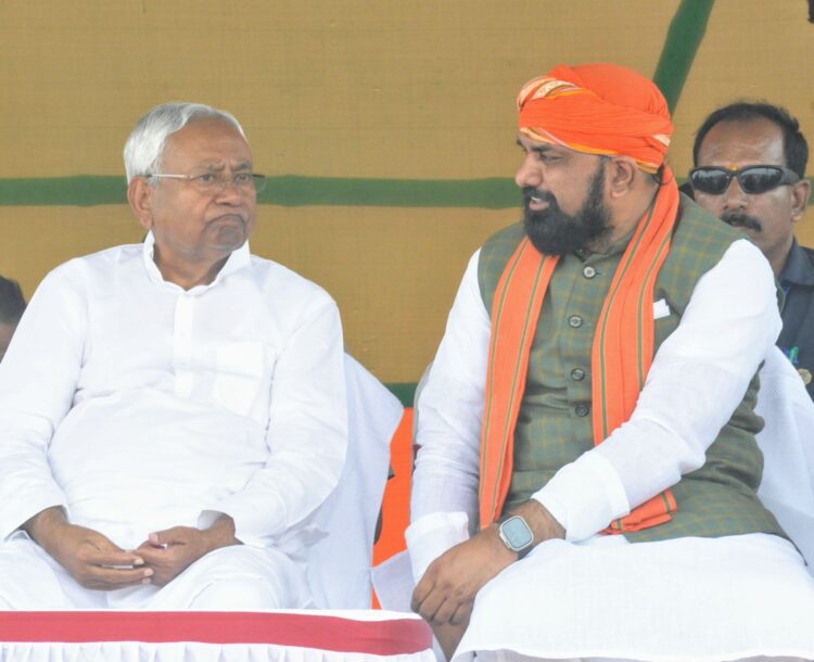 Nitish CM, Samrat Chaudhary