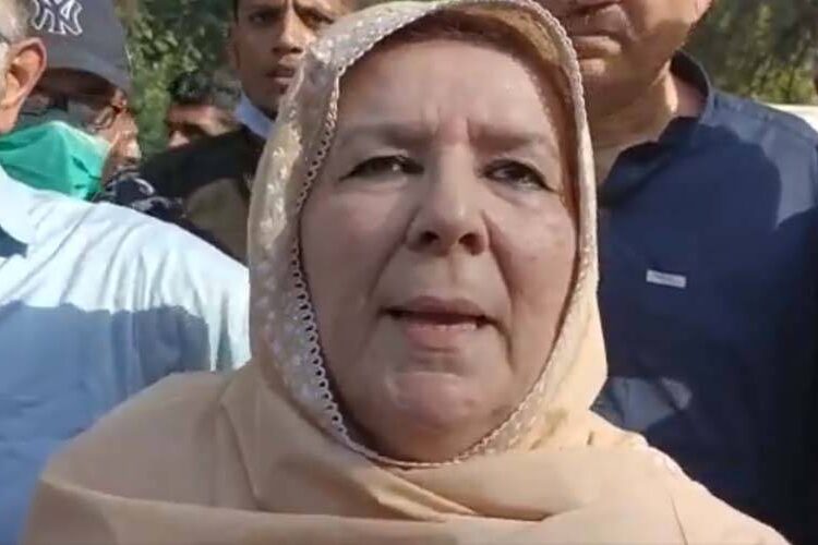 Noreen Khan, sister of a former Prime Minister Imran Khan