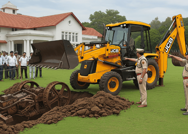 Shambhu Morcha Trolley Theft