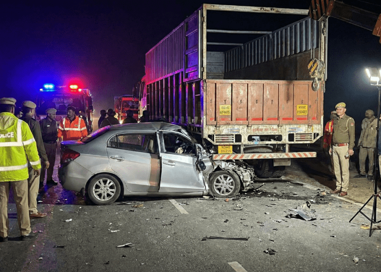 Amroha Road Accident