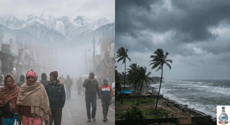 उत्तर भारत में Cold Wave का कहर, 4 राज्यों में आज होगी भारी बारिश 1 Cold Wave