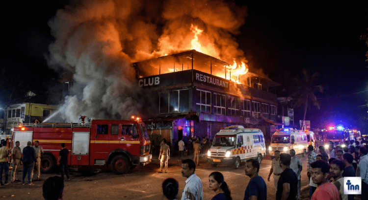 Goa Nightclub Fire: 23 लोगों के हताहत होने की खबर, Basement में फंसी जान और Cylinder Blast जैसी आवाज 1 Goa Nightclub Fire
