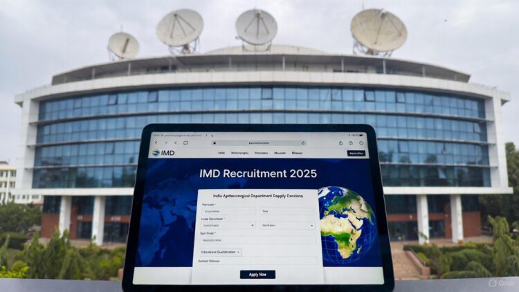 IMD Recruitment 2025: मौसम विभाग में 134 पदों पर सीधी भर्ती, आवेदन की आखिरी तारीख 14 दिसंबर! 1 IMD Recruitment 2025 Notification