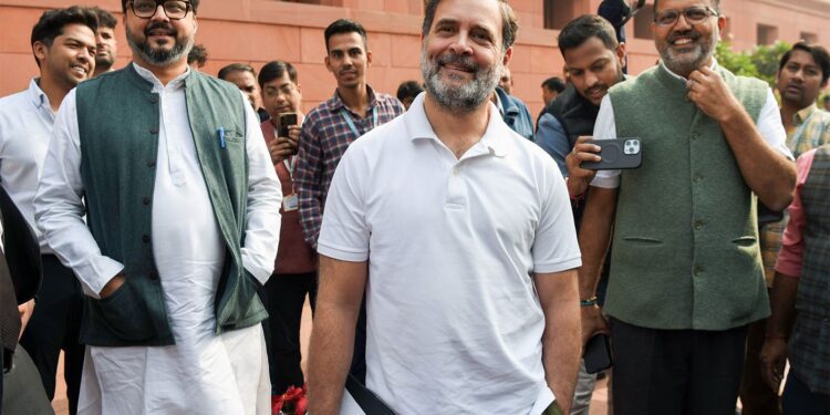 Indigo Flight Cancelon Rahul Gandhi