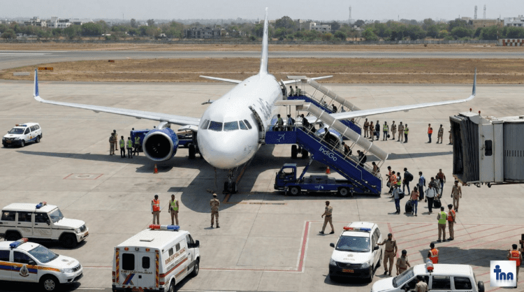 Indigo Flight Emergency Landing