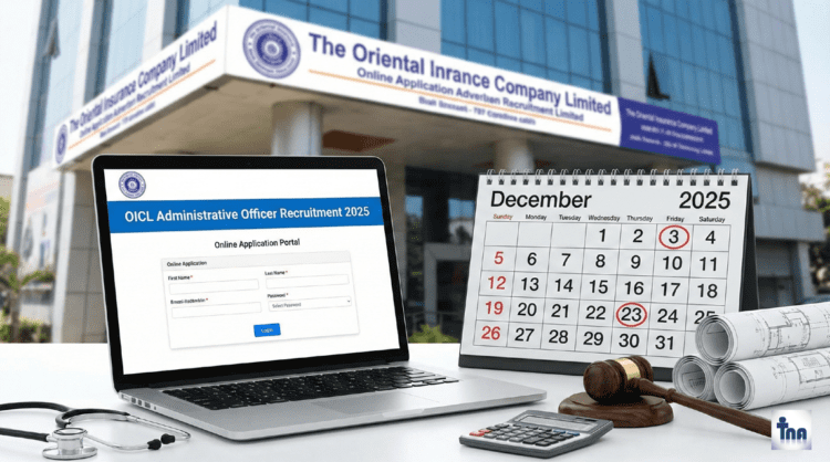 OICL Administrative Officer Recruitment 2025