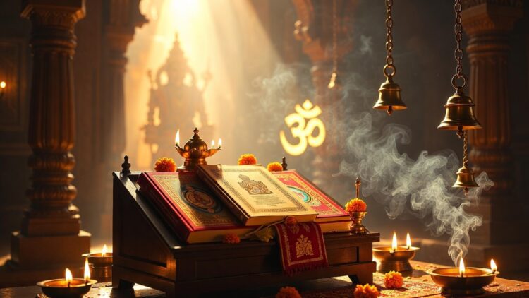 किस्मत बदल जाएगी! इस धार्मिक ग्रंथ या चालीसा के दान से होगी धन वर्षा, जानिए 'कालचक्र' का अचूक उपाय 1 Religious Books Donation Astrology