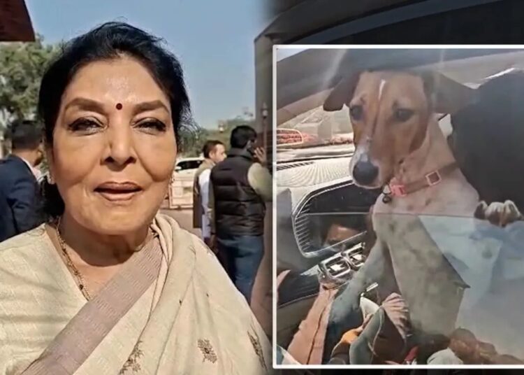 Renuka Chowdhury Dog