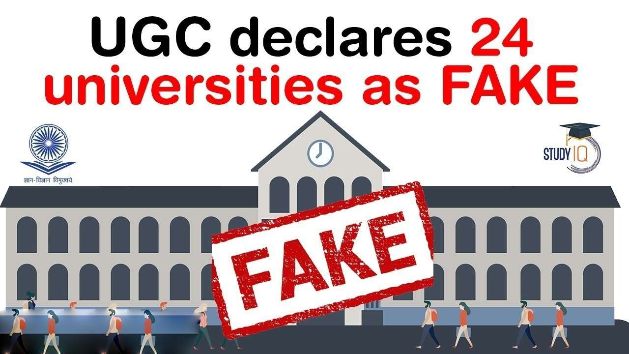 fake university in india