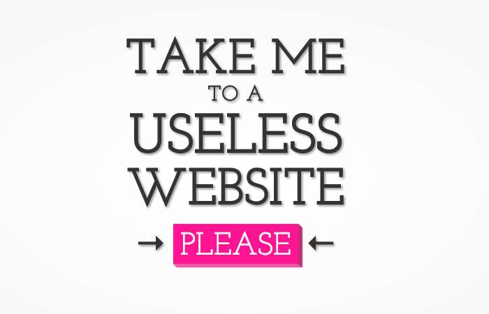 uselesswebsite