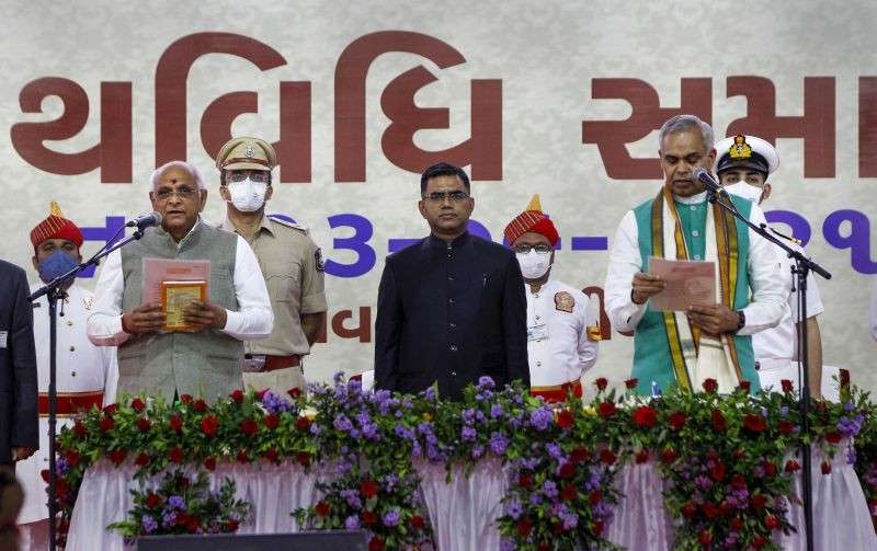 Gujarat CM Oath Ceremony