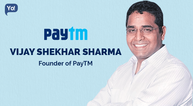 Paytm Founder Vijay Shekhar Sharma