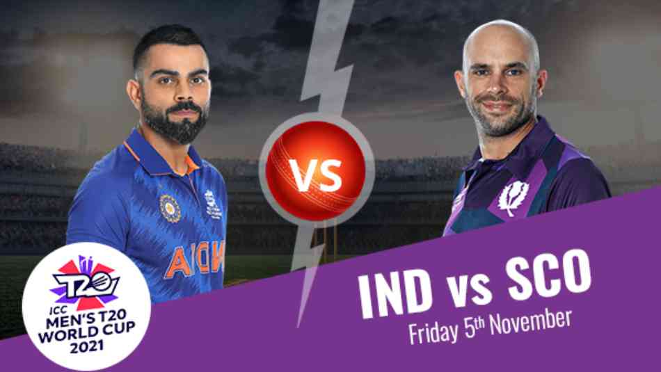 T20 World Cup 2021 IND vs SCO