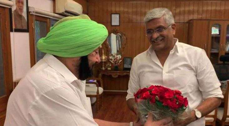 Captain Amarinder Singh; Amarinder Singh Alliance With BJP, Meeting With Union Minister Gajendra Shekhawat