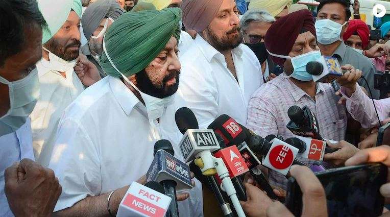 Captain Amarinder Singh; Amarinder Singh Alliance With BJP, Meeting With Union Minister Gajendra Shekhawat