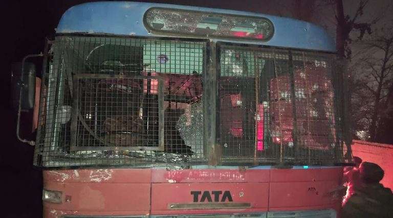 Jammu Kashmir Srinagar | Terror Attack On Police Bus Updates