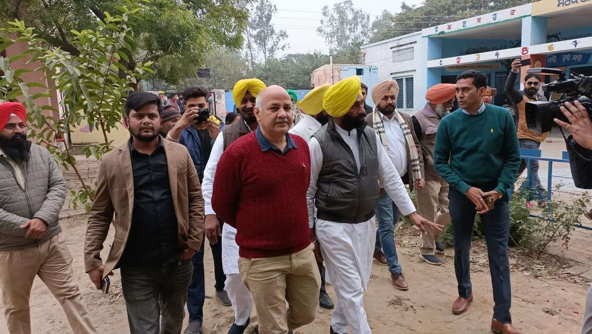 Manish Sisodia In Punjab CM Channi Assembly Government Schools