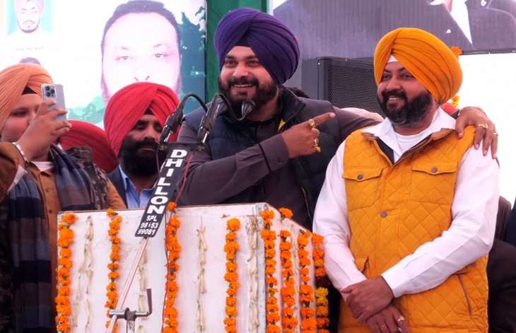 Navjot Singh Sidhu; Punjab Election 2022; Sidhu Jumps Into The Tussle Between Minister Rana Gurjeet And Congress MLA Navtej Cheema