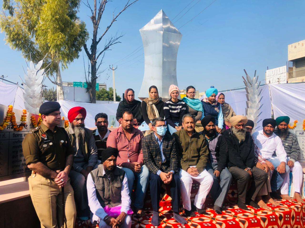 Punjab Martyr Farmer Memorial; Minister Pay Tribute To Protesters Who Died During Agitation