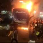 A Woman Burnt To Death As Bus Catches Fire In Surat City Of Gujarat