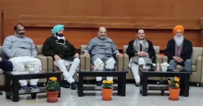 BJP announced alliance, will contest 65 seats on its own, how many seats did Captain’s party get