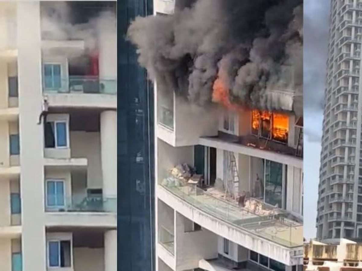 Mumbai Building Fire Accident Video Update; Seven Killed, 19 Injured In Tardeo