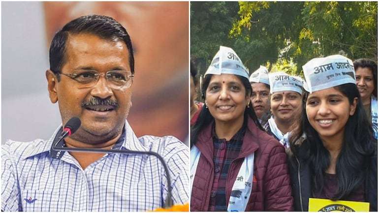 Punjab Election 2022; Arvind Kejriwal Wife Sunita And Daughter Harshita Campaign For Bhagwant Mann