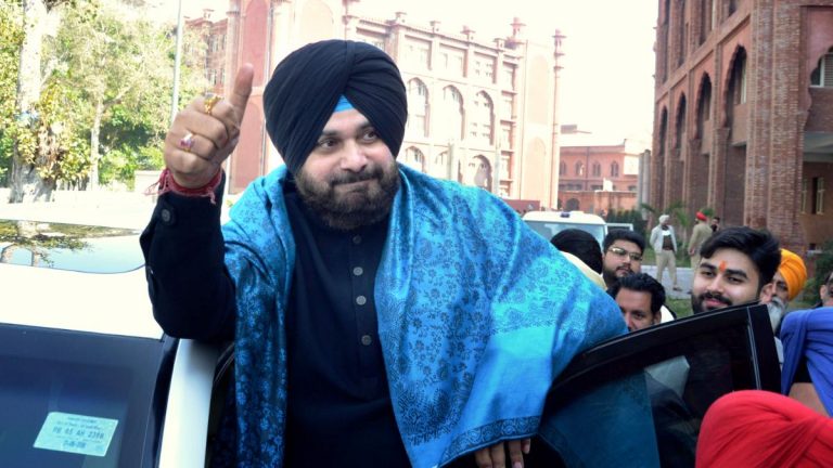 Protest Started Before Sidhu's Release From Jail By Congress Leaders