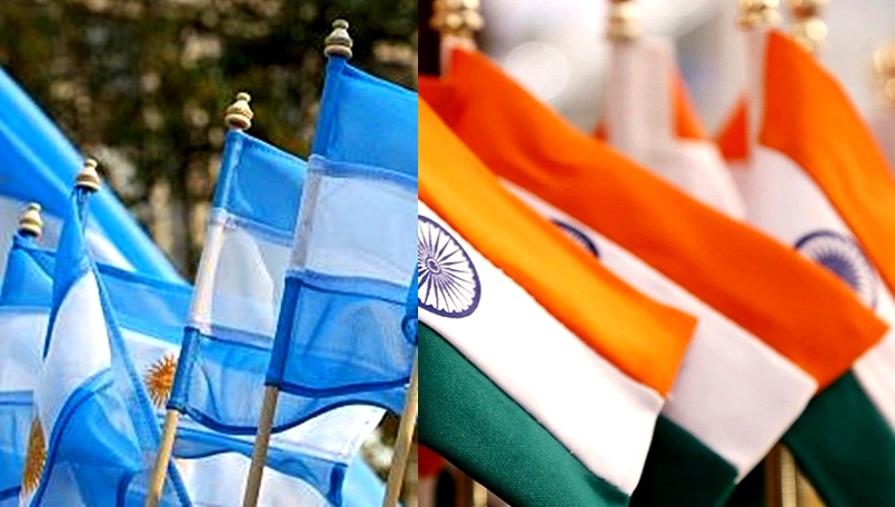 Argentina,india,flag.