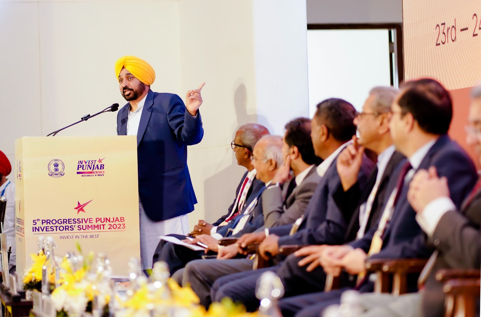 Bussiness tycoons gives thumbs up to pro-industry policies of Bhagwant Mann government