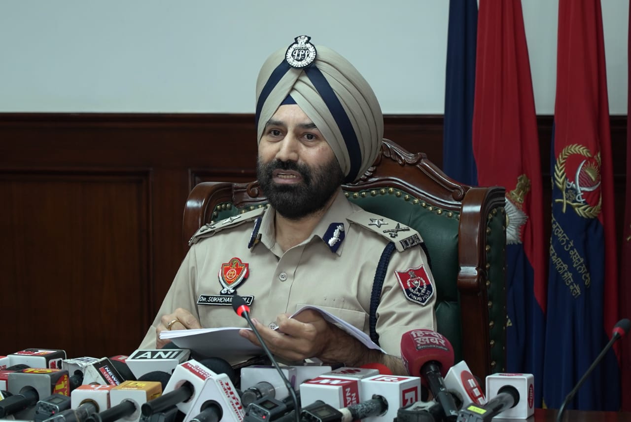 Inspector General of Police (IGP) Headquarters Sukhchain Singh Gill