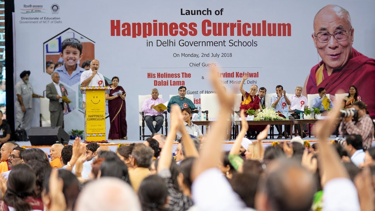 Will share Happiness Curriculum with top world universities, universities will give feedback