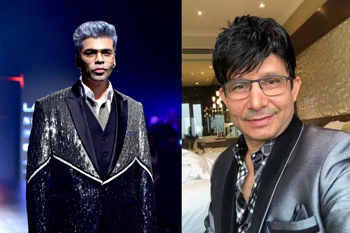 KRK On karan Johar