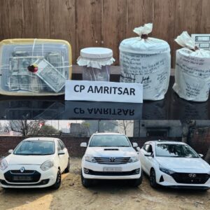 पंजाब पुलिस ने दो ‘बड़ी मछलियों’ समेत पाँच नशा-तस्करों को अमृतसर से किया गिरफ़्तार 2 CP Amritsar