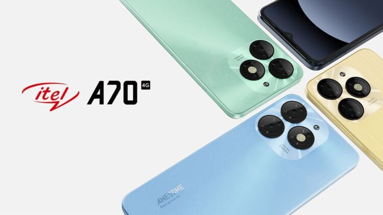 अमेजन पर लाइव 'आईटेल ए70' की सेल, कीमत सिर्फ 7,299 रुपये 1 आईटेल ए70