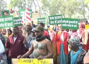 ईडी के खिलाफ और हेमंत के समर्थन में रांची में सड़क पर ढोल-नगाड़े के साथ उतरे आदिवासी संगठन
