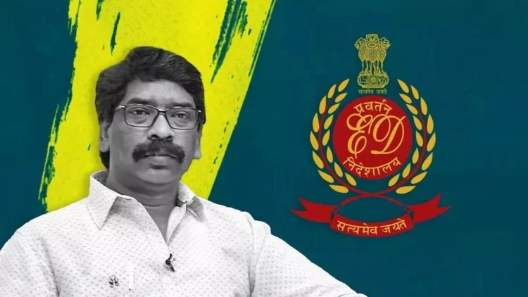 ईडी ने सीएम हेमंत सोरेन से जमीन घोटाले में पूछताछ शुरू की, आवास पर पहुंची छह अफसरों की टीम