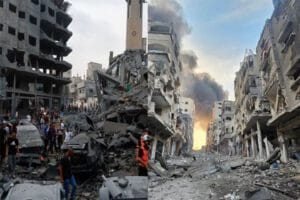 गाजा में फिलीस्तीनियों की मौत का आंकड़ा बढ़कर 23,708 हुआ