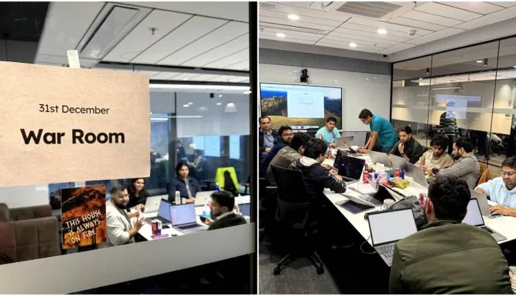 ज़ोमैटो के 'वॉर रूम'