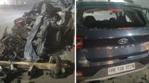 delhi police accident