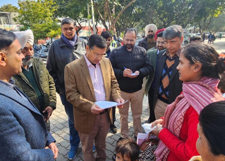 मुख्य सचिव द्वारा सिवल अस्पताल मोहाली का औचक निरीक्षण 1 अस्पताल मोहाली