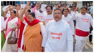 Sandeshkhali Row: सुवेंदु अधिकारी और वृंदा करात को संदेशखाली जाने से रोका...