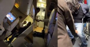 Drunk passenger in pakistan