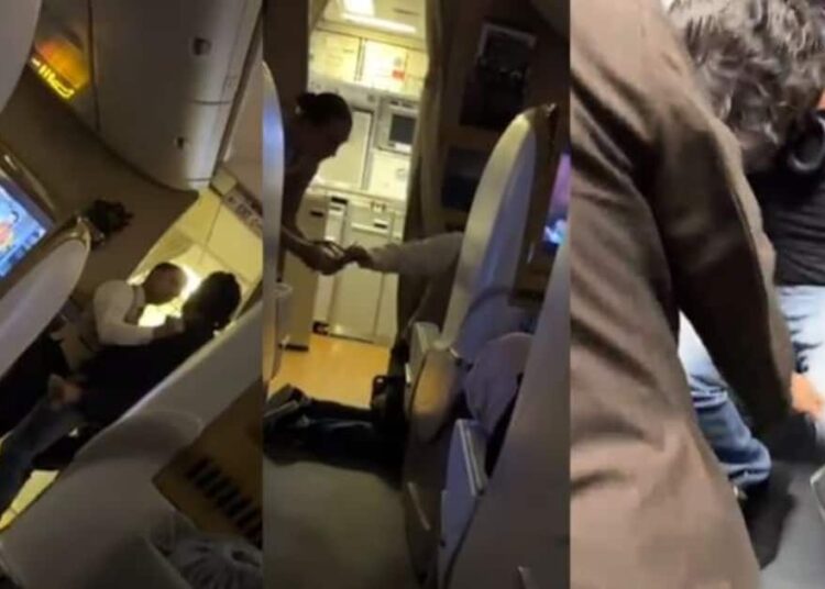 Drunk passenger in pakistan