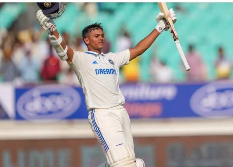 जायसवाल का शतक से भारत को शानदार बढ़त