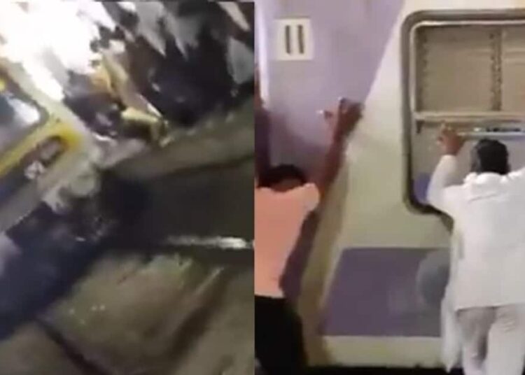 ट्रेन के नीचे फंसे शख्स लोगों ने ऐसे बचाया, यूजर्स बोले- परफेक्ट टीमवर्क