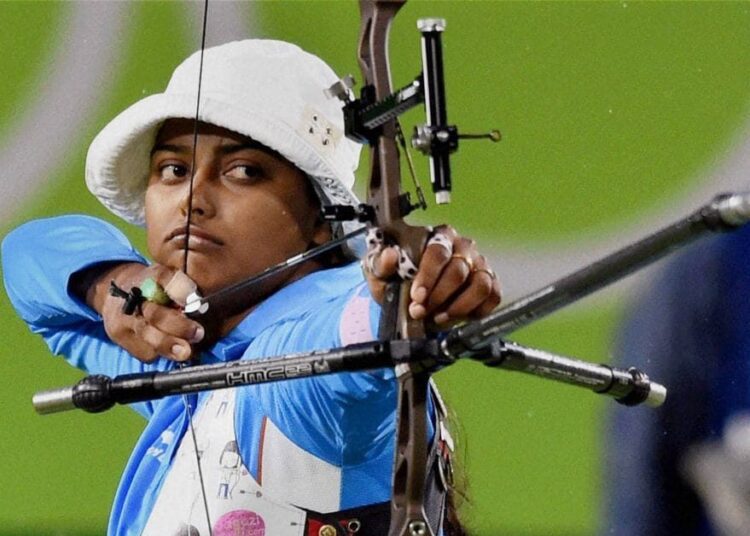 दीपिका कुमारी ने बगदाद में लहराया तिरंगा