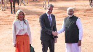 भारत आना सौभाग्य की बात... PM मोदी से मिलकर बोले ग्रीक के प्रधानमंत्री