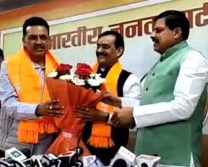कांग्रेस को बड़ा झटका, जबलपुर महापौर जगत बहादुर भाजपा में शामिल